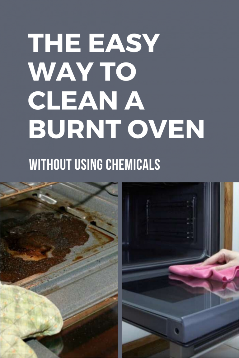 The Easy Way To Clean A Burnt Oven Without Using Chemicals xCleaning