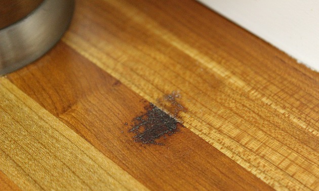 Ugly Black Stains On Wooden Flooring, How To Get Dark Spots Out Of Hardwood Floors