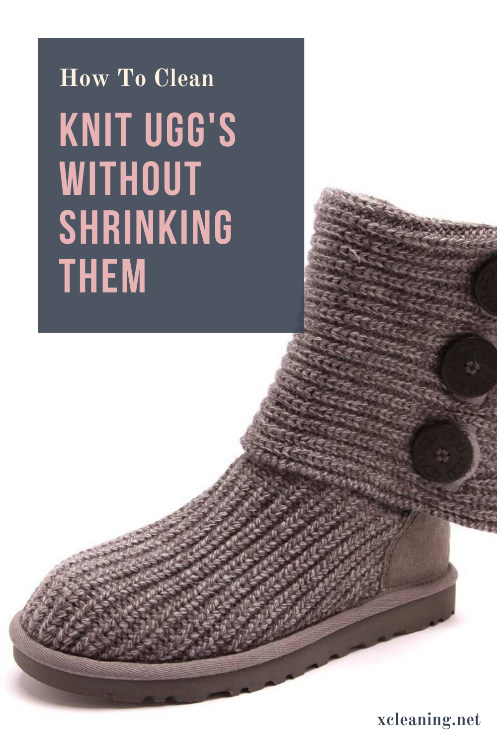 how to clean ugg sweater boots
