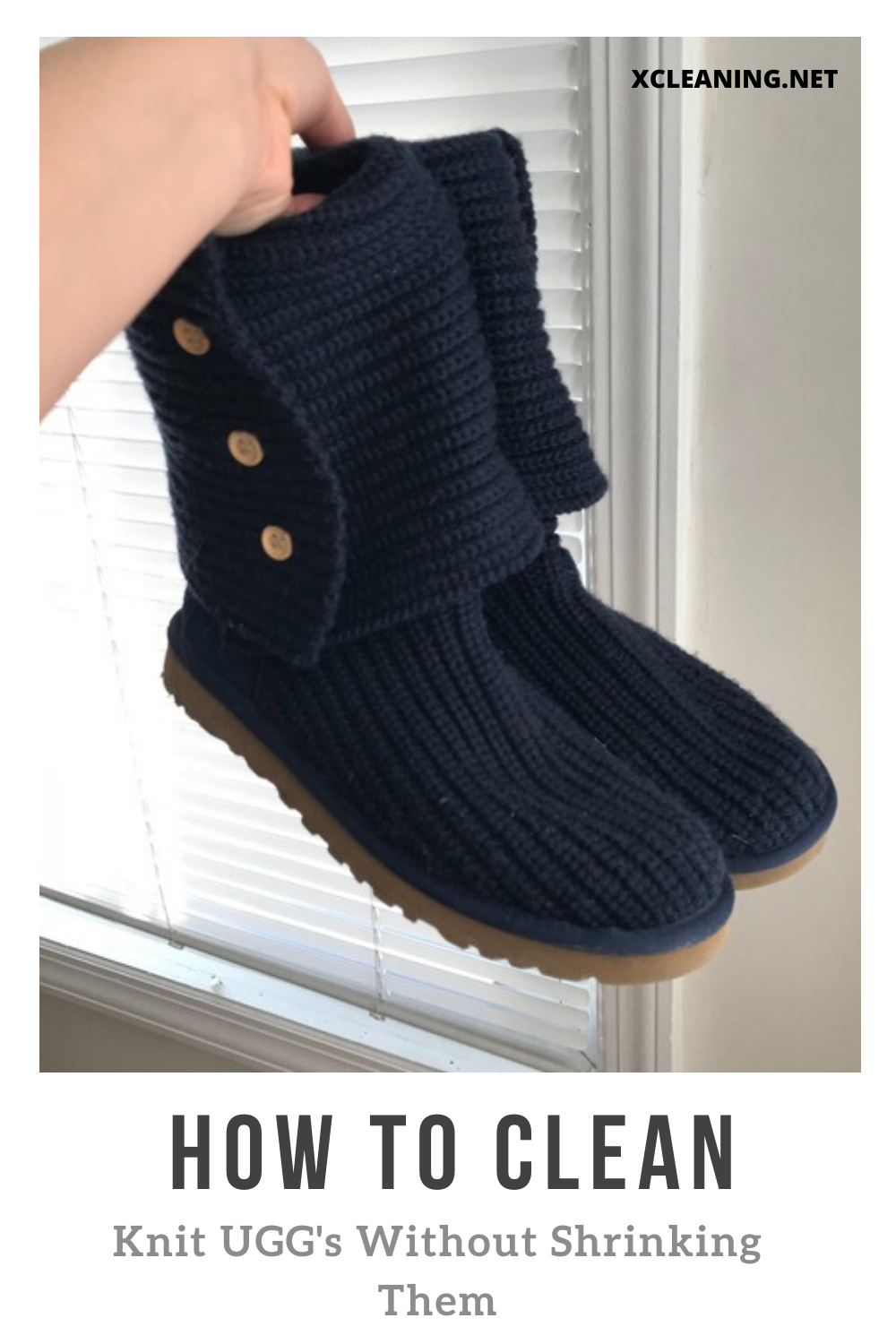 how to clean ugg sweater boots