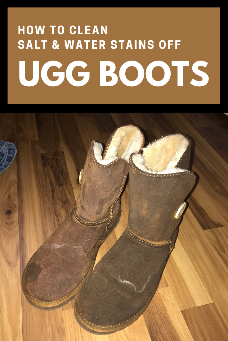how to clean ugg boots from salt