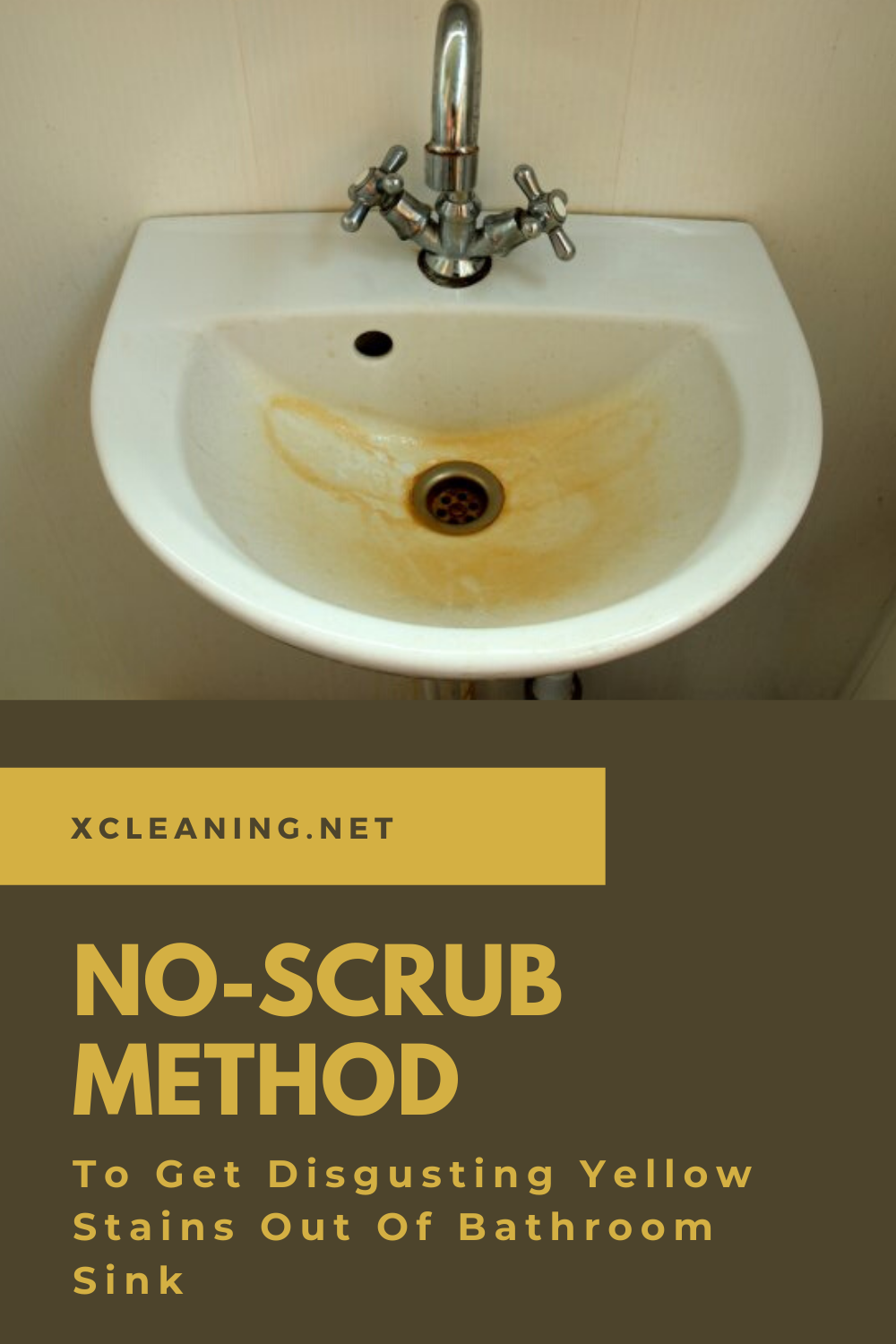 Yellow Stains Out Of Bathroom Sink, How To Remove Yellow Stains From Porcelain Bathtub